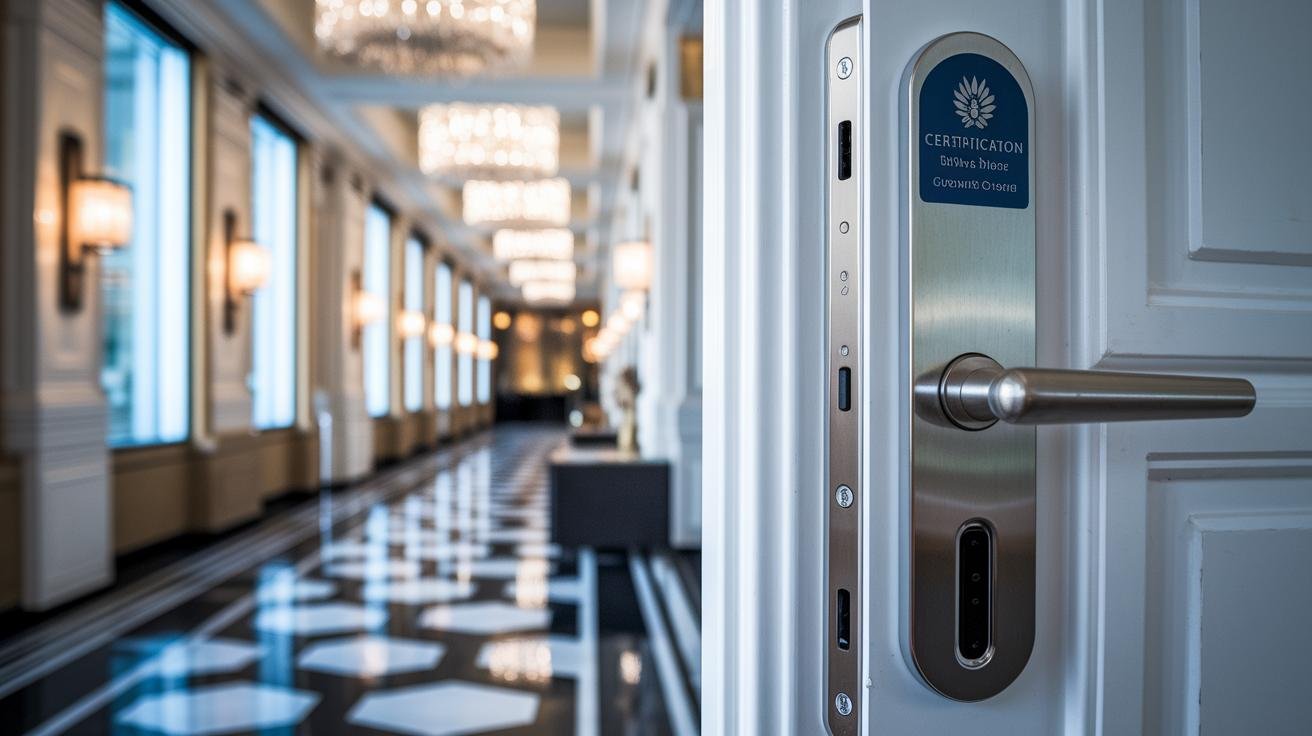 Certifications and Quality Standards for Hotel Smart Door Lock Manufacturers.jpg