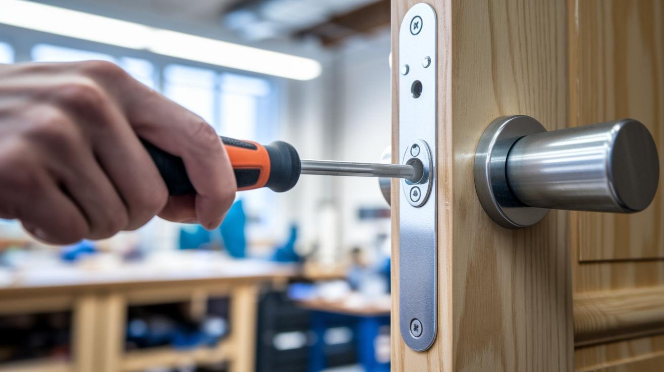 Removing Existing Hardware in Smart Door Lock Retrofit.jpg