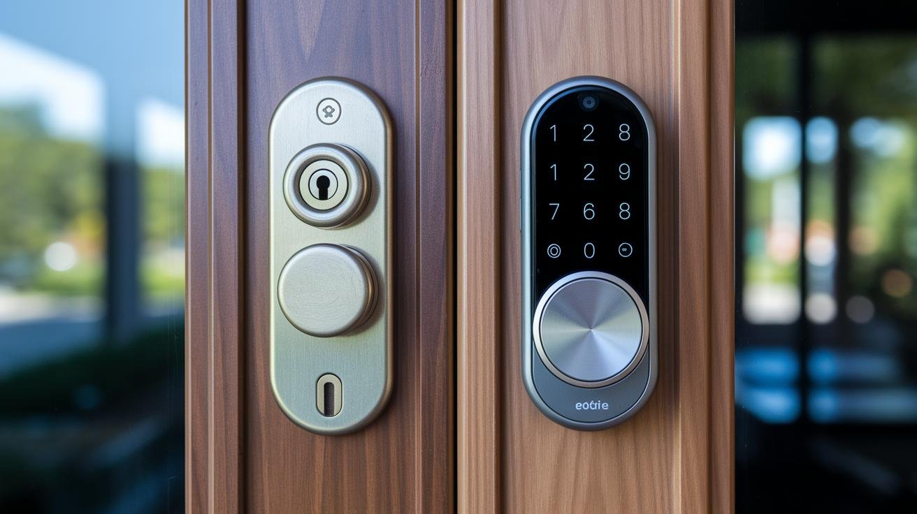 Smart Lock vs Traditional Lock Comprehensive Comparison of Security, Features, Installation, Cost  Convenience.jpg