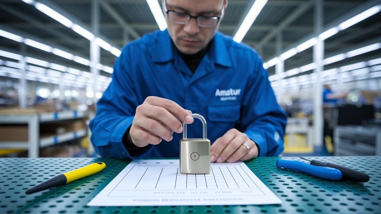 Tuya smart lock factory quality control  testing protocols.jpg
