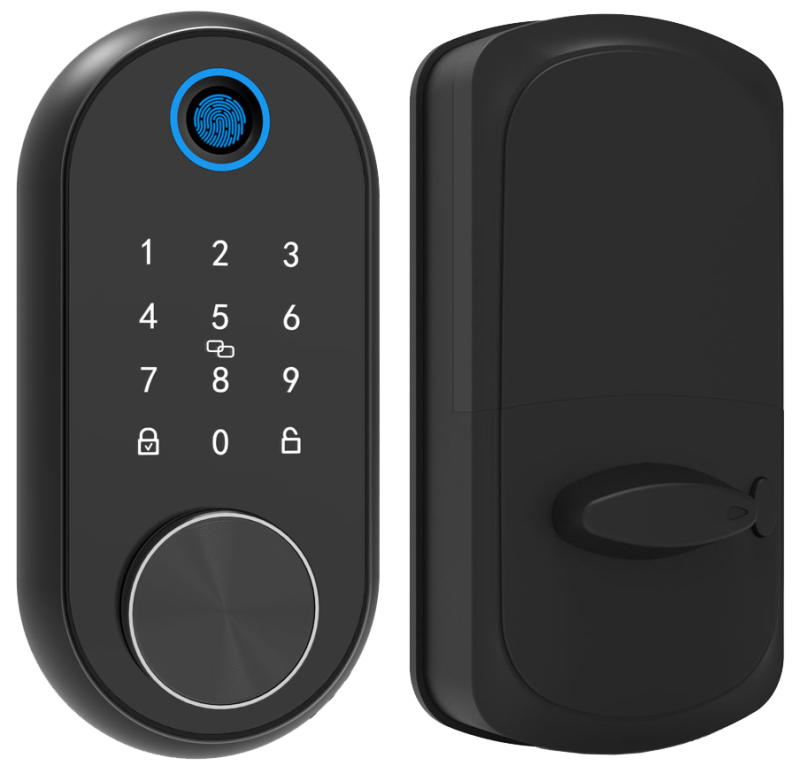 C020 smart deadbolt locks with fingerprint and password