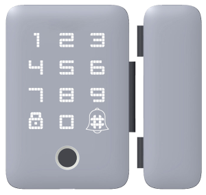 GL001 smart locks for glass doors