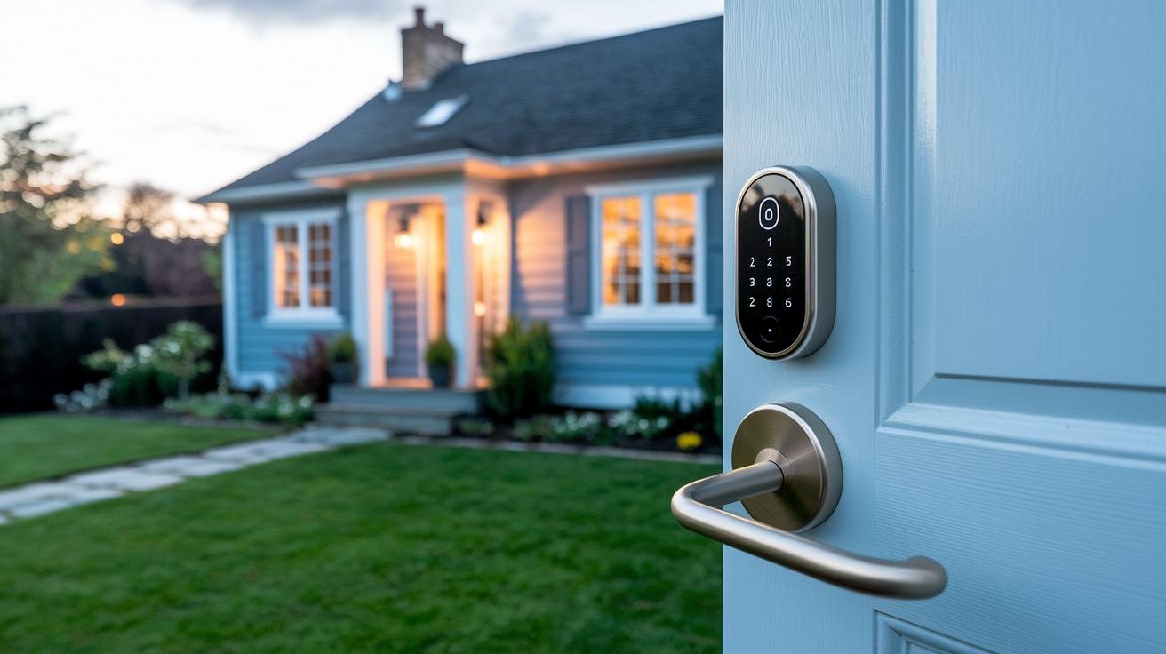 Integrating smart door locks with Airbnb and home automation platforms.jpg