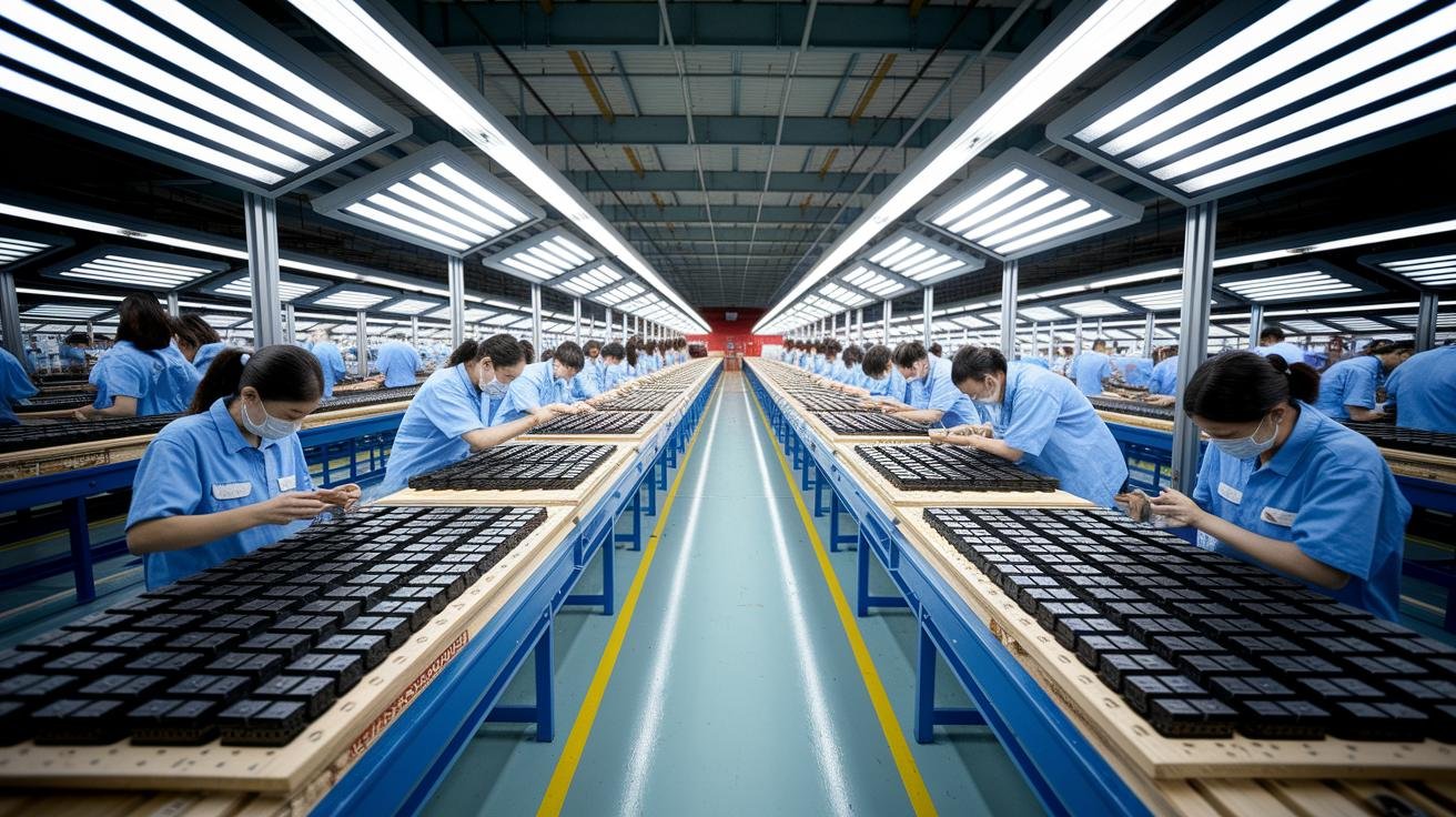 Manufacturing and Customization Capabilities of Chinese Biometric Door Lock Factories.jpg